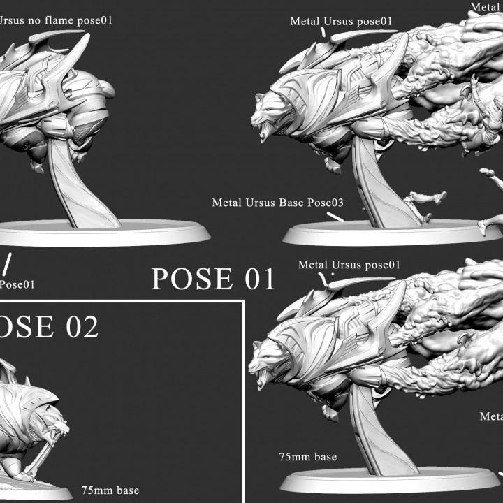 Metal Ursus (pose 1 of 2)