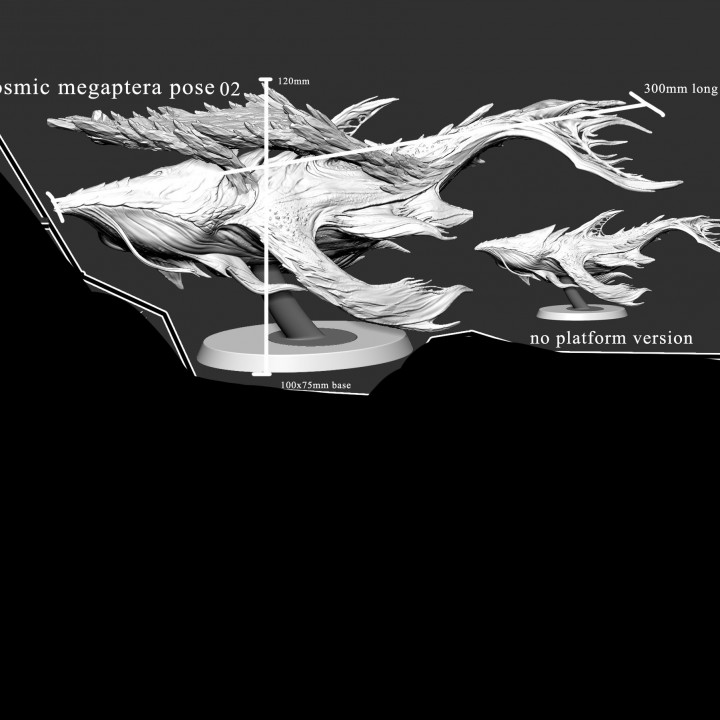 Cosmic Megaptera ( variation 2 of 4) image