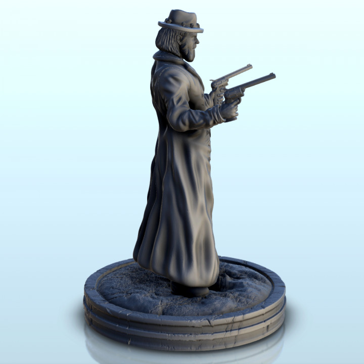 Bandit with coat and two guns (1) - Six Gun Sound Desperado Old Chronicles Gunfight Gutshot Blackwater Gulch image