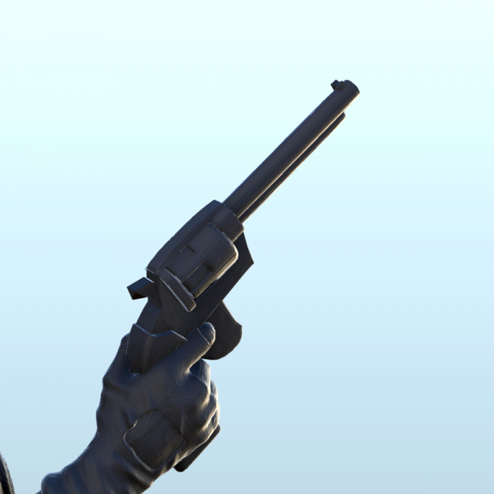 Cow-girl with pigtails and revolver (18) - Six Gun Sound Desperado Old Chronicles Gunfight Gutshot Blackwater Gulch