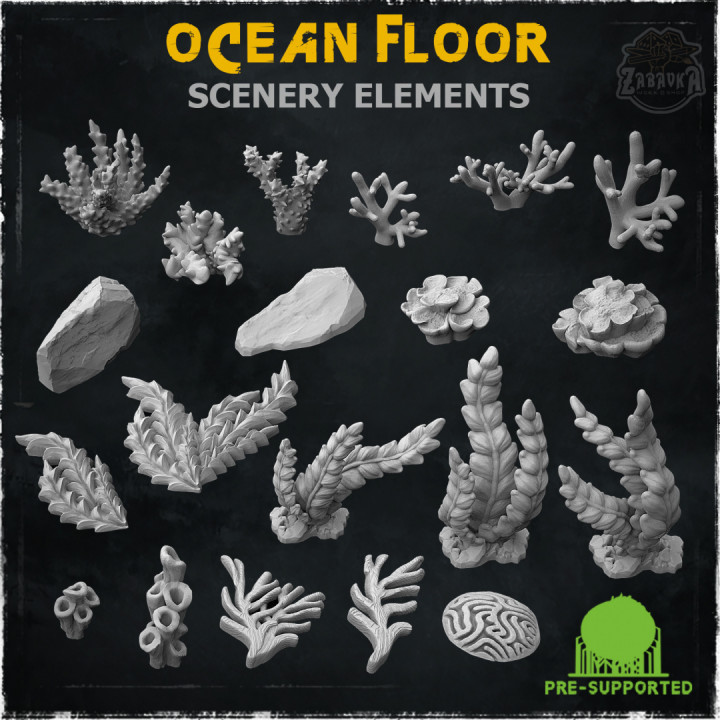 Ocean Floor - Scenery Elements