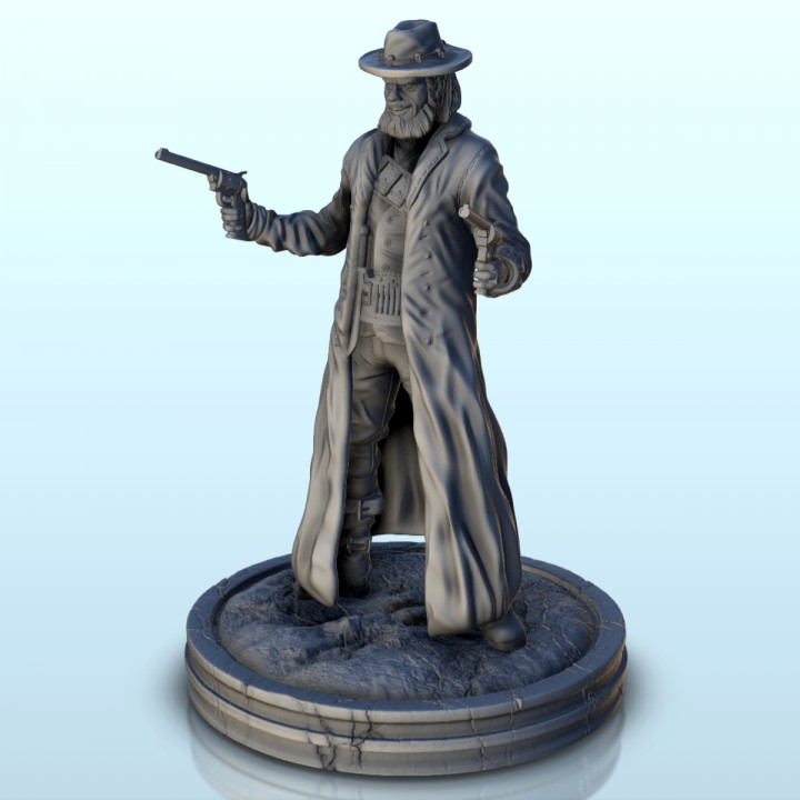 Wild-West figures pack N° 1 - Six Gun Sound Desperado Old Chronicles Gunfight Gutshot Blackwater Gulch image