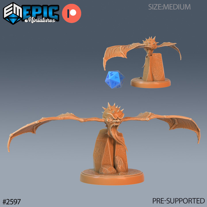 Flying Head Set / Undead Bat Fighter / Blood Beast / Vampire Encounter