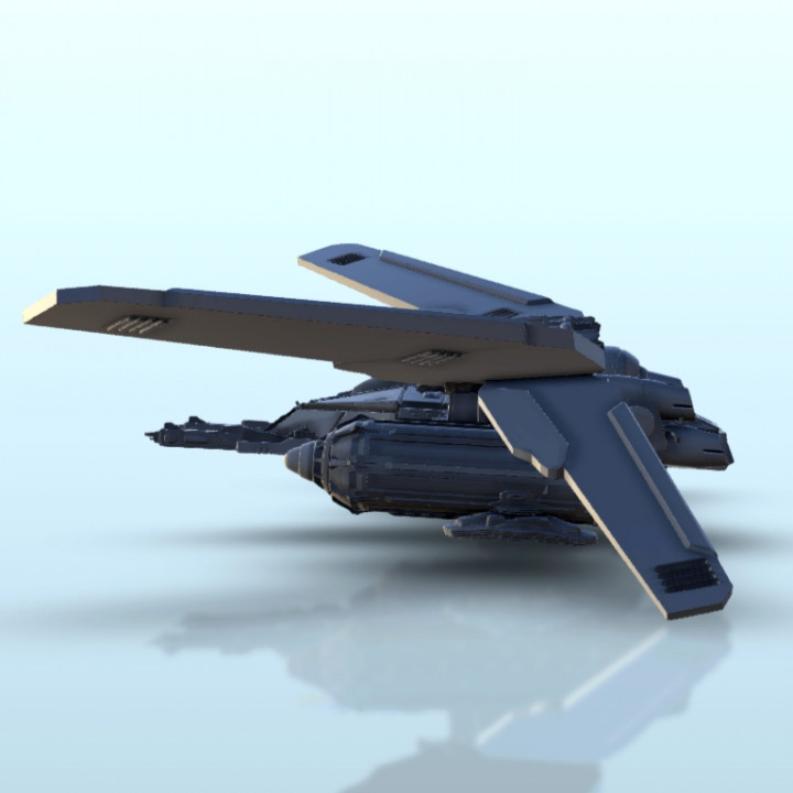 Arethusa spaceship 31 - Scifi Science fiction SF Warhordes Grimdark Confrontation image
