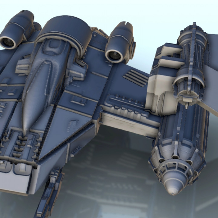 Arethusa spaceship 31 - Scifi Science fiction SF Warhordes Grimdark Confrontation image
