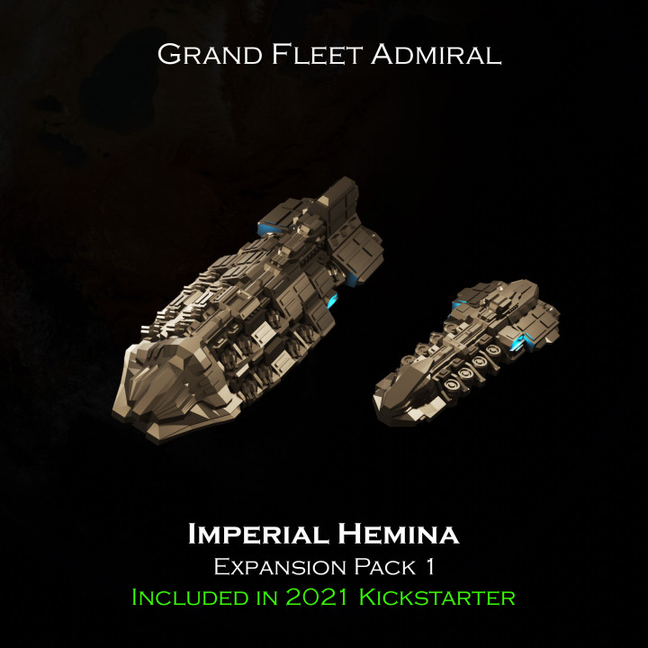 SCI-FI Ships Expansion Pack 1 - Imperial Hemina - Presupported image