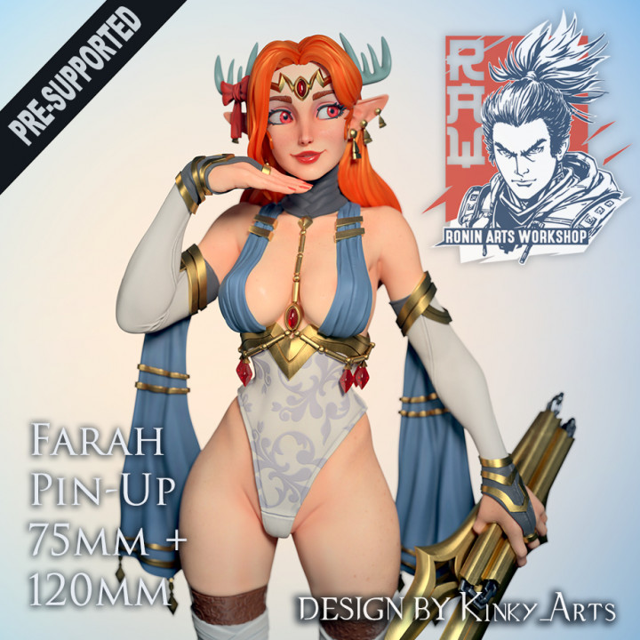 Farah Pin Up - Pre-Supported image