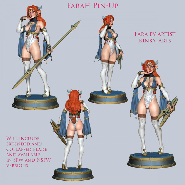 Farah Pin Up - Pre-Supported image