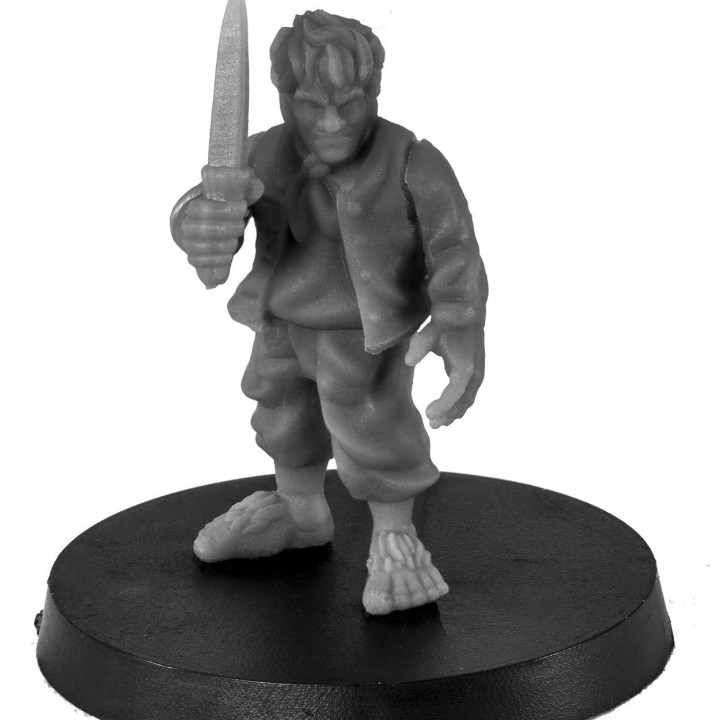 Halfling hobbits militiamen image