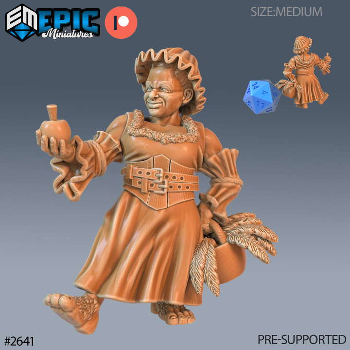 3D Printable Halfling Villager Set / Little Encounter / Mysterious Half ...