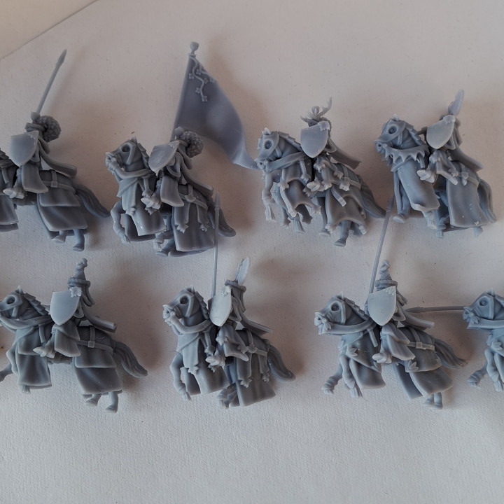 Knights of the Grail miniatures (32mm, modular) image