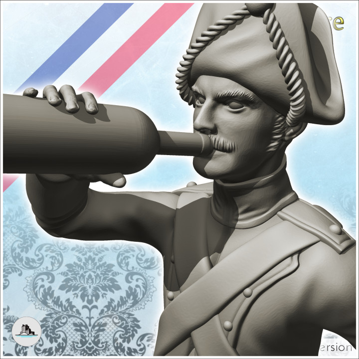 Drunk Napoleonic soldier 2 - Great Army Napoleon XIXe Napoleonic wars character image