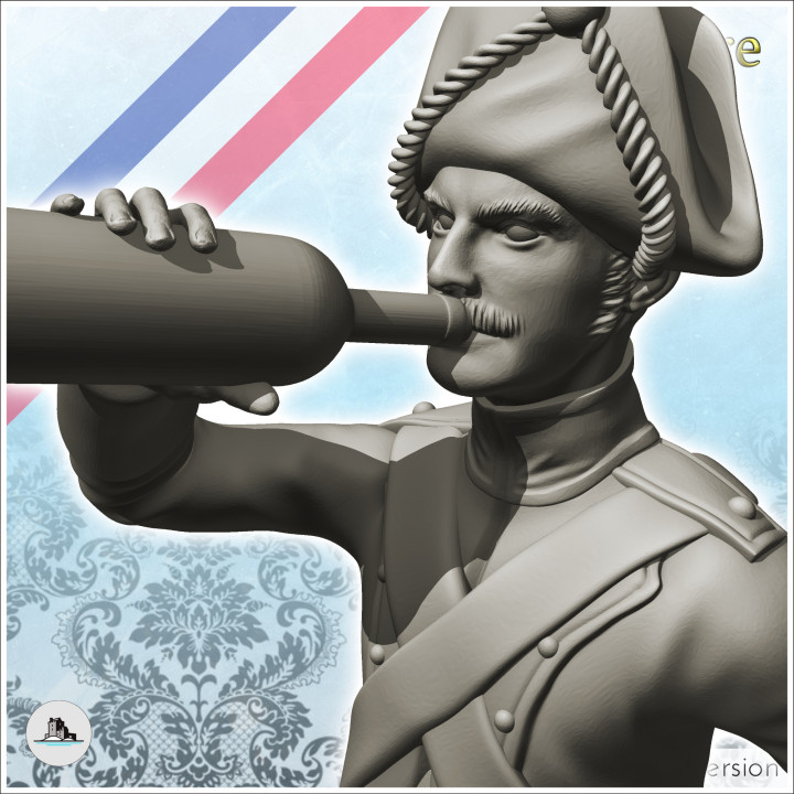 Drunk Napoleonic soldier 2 - Great Army Napoleon XIXe Napoleonic wars character