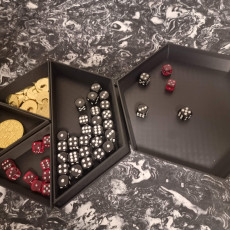 Picture of print of AnySize Dice Tray, dice  storage -