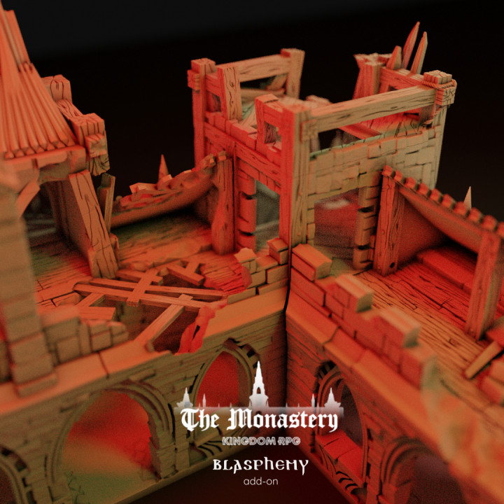 Kingdom RPG: The Monastery + Blasphemy Add-On image