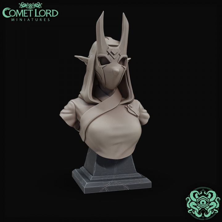 3D Printable Theia, Astral Elf Bladesinger by Comet Lord Miniatures