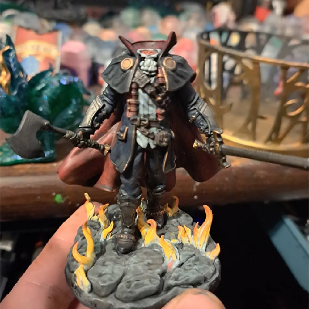 3D Printable Paolo Dvorga - Headless Horseman (Pose 2) by Ronin