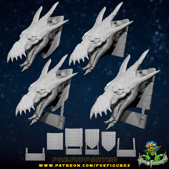 Greater Sand Dragon Hunting Trophy