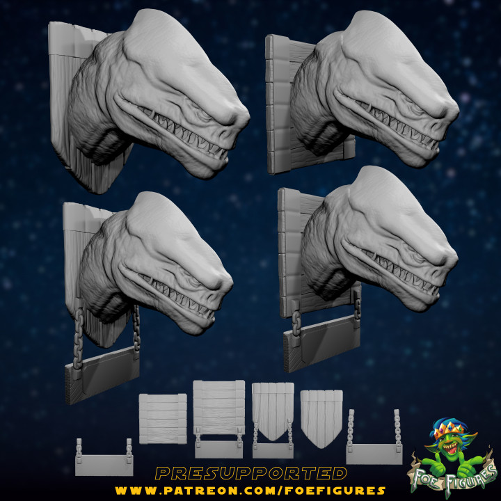 Rwoa Rwi Dinosaur Hunting Trophy