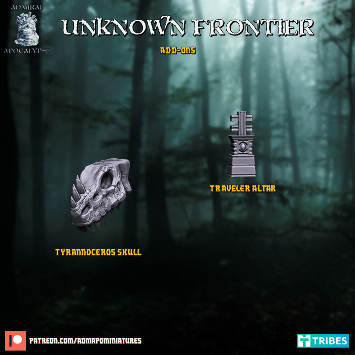Alien Forest Bits (pre-supported)