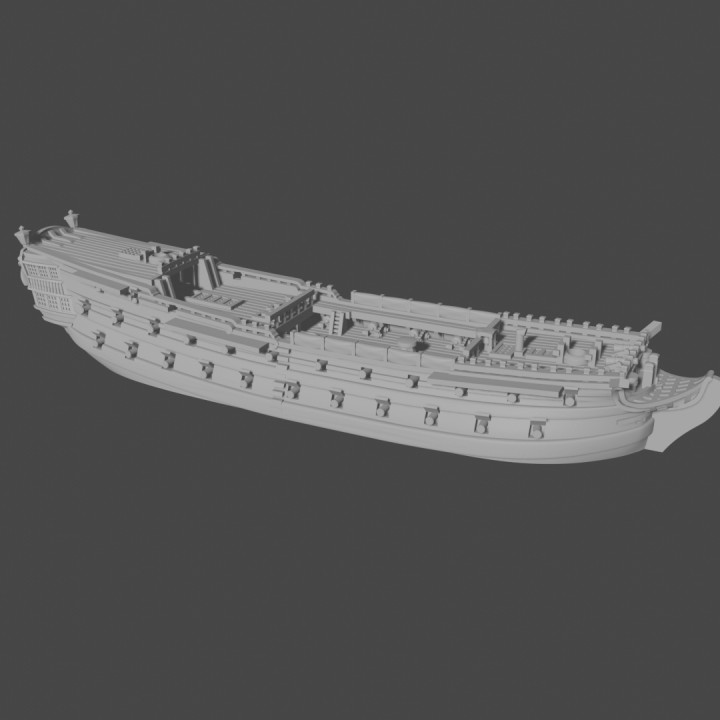 GB Portland-class 4th rate (50 guns), 1770-1817 & Blender Exporter, AOA-GB-5