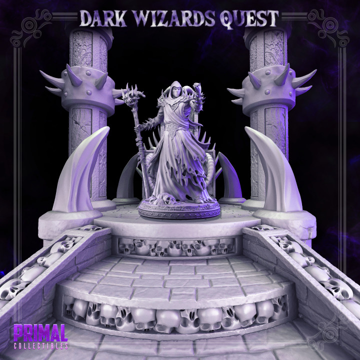 Boss throne- DARK WIZARDS - MASTERS OF DUNGEONS QUEST image
