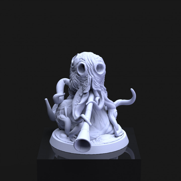 3d Printable Cosmic Flutist By Imp3dsion 