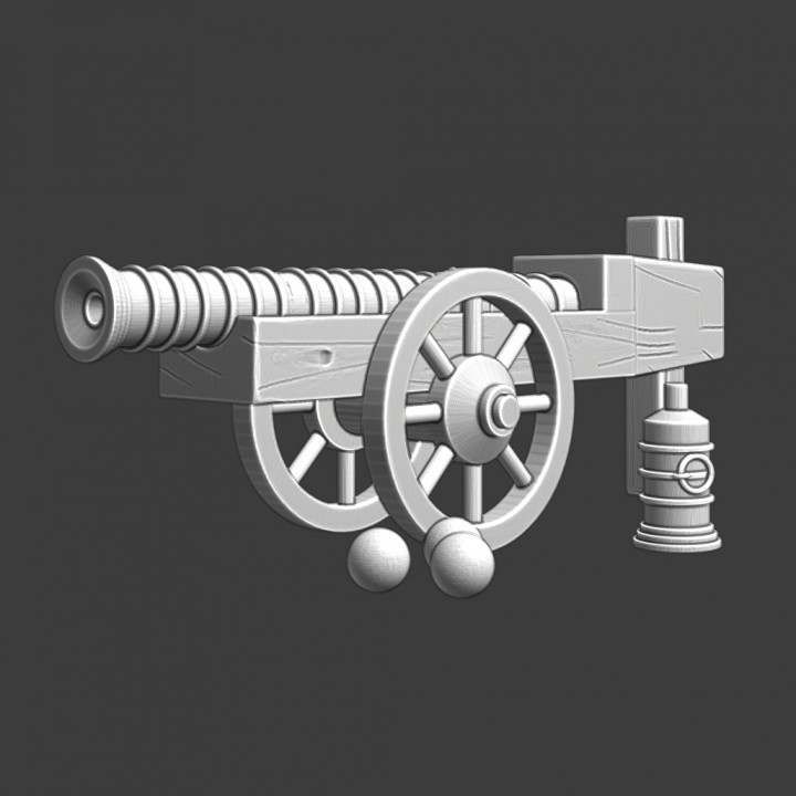 Medieval Naval Cannon image