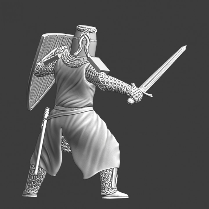 Medieval Folkunga Crusader Knight image