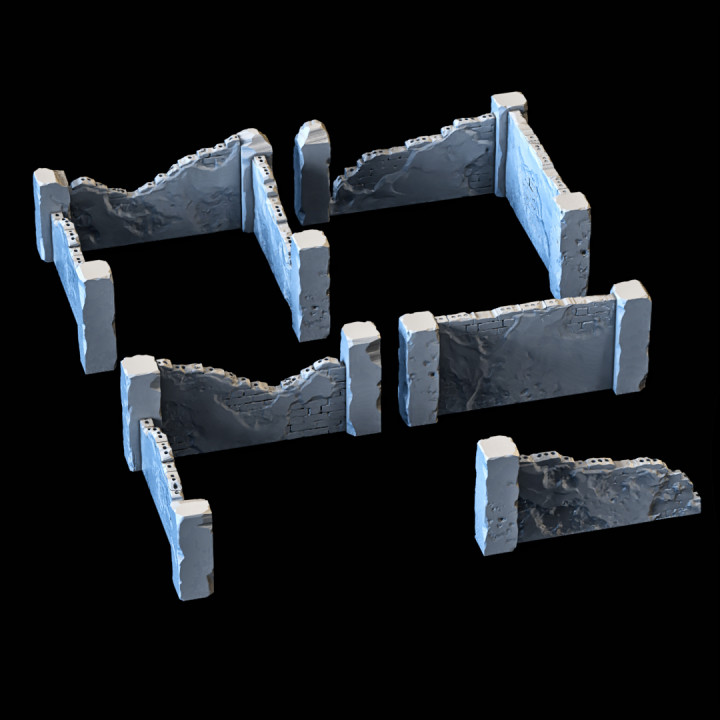 3D Printable Drones + props set at 32mm and One 100mm(Drone) by Extra Guy