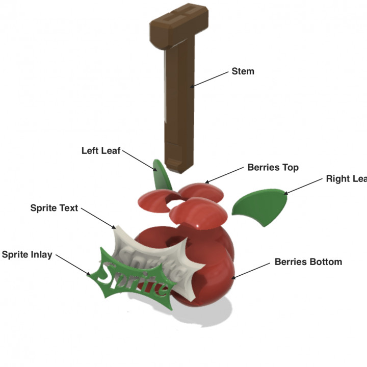 Sprite Cranberry Ornament (Tippi Tree Ornament Competion) image