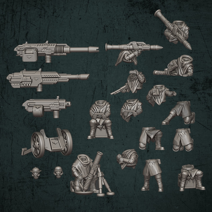Trench Devil Heavy Weapon Set image