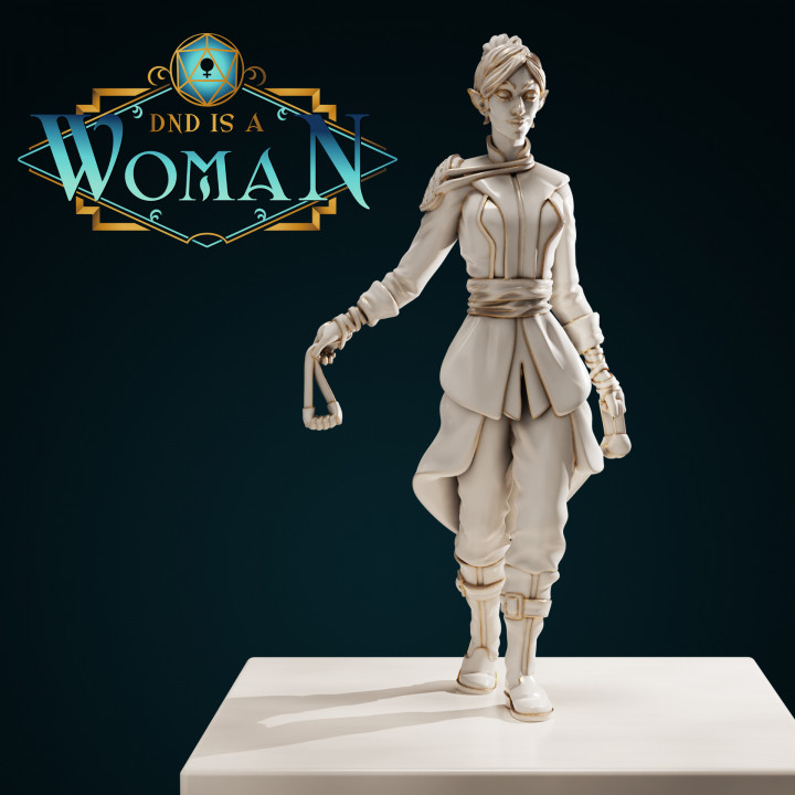 Elf Rogue - Roshia - 28/32mm and 75mm