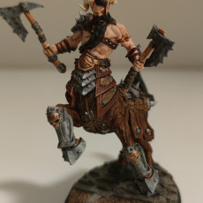Picture of print of Karragh, Feranthal warlord