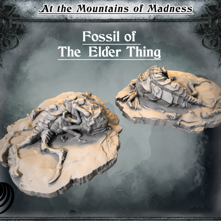 Fossil of The Elder Thing - At the Mountains of Madness Campain