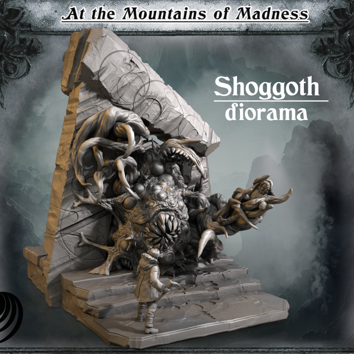 Shoggoth Diorama - At the Mountains of Madness Campain image
