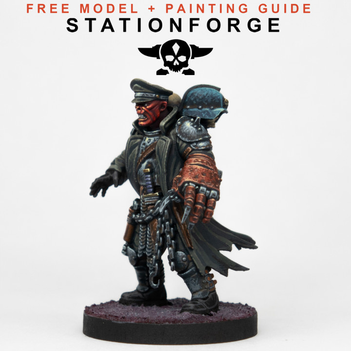Corrupted Guard Sergeant Painting Guide + Model image