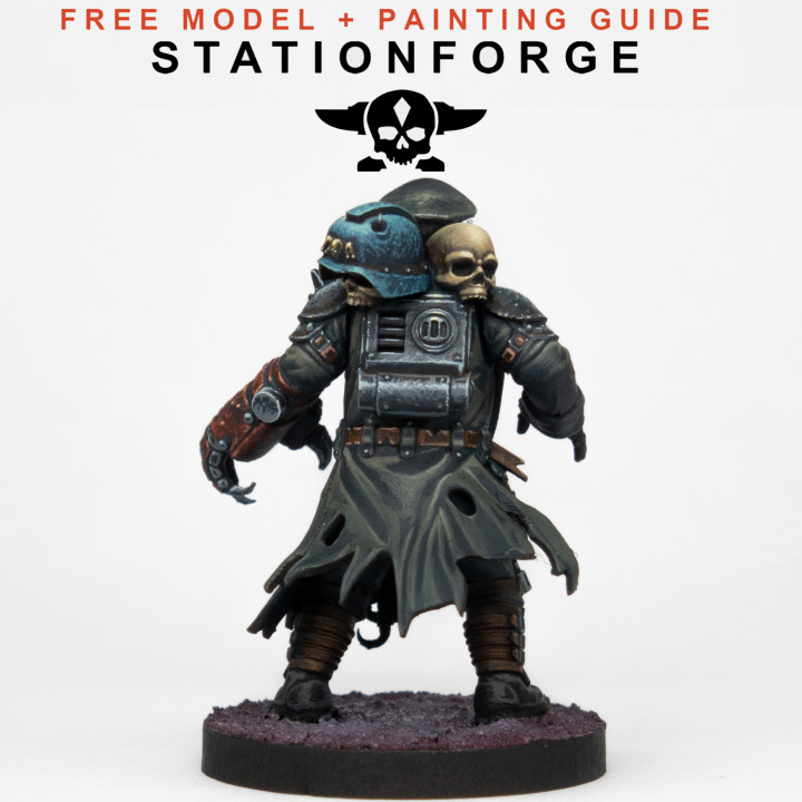 Corrupted Guard Sergeant Painting Guide + Model image