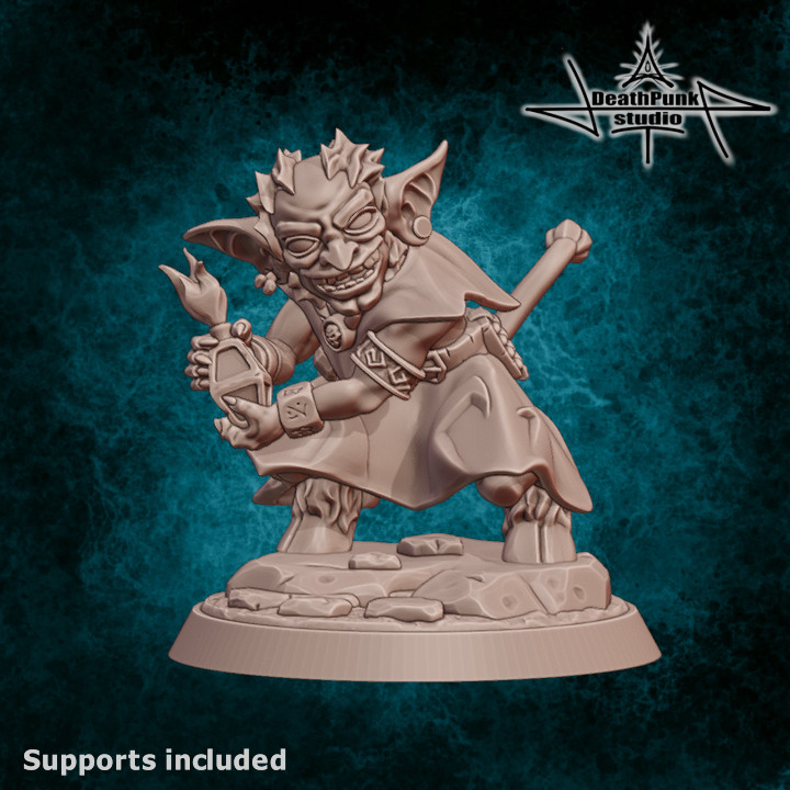 3D Printable Hobgoblin alchemist by Deathpunk Studio