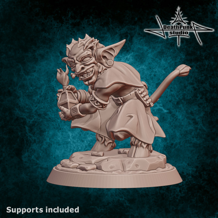 3D Printable Hobgoblin alchemist by Deathpunk Studio