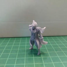 Picture of print of The Hero, Fire Quest Miniature - Pre-Supported