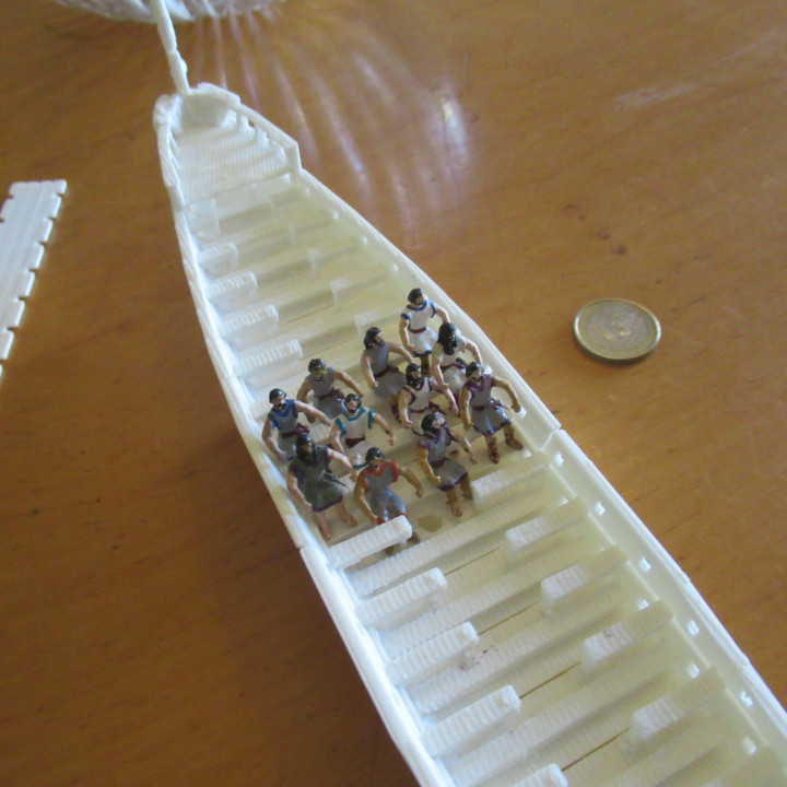Crew for Greek Biremes or Triremes, 500BC