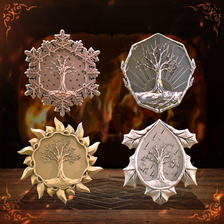 Four season coin set
