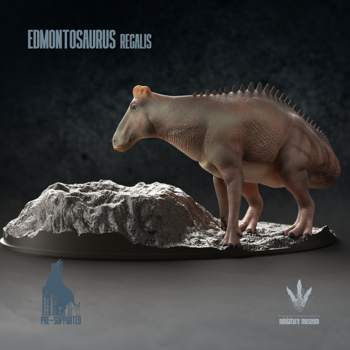 Edmontosaurus regalis : Nesting image