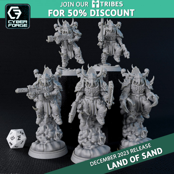 Cyber Forge Return to Land of Sand Carnage Scouts image
