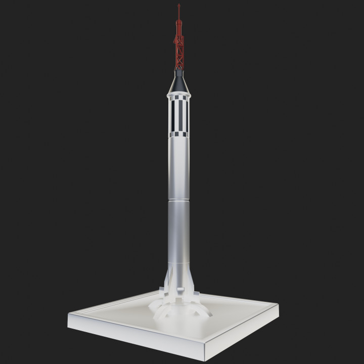Mercury Rocket NASA United States Spaceship image