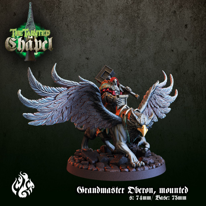 Grandmaster Oberon, mounted on Royal Griffin image
