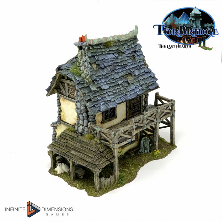 3D Printable Grumble’s Cottage by Infinite Dimensions Games