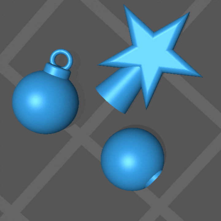 Christmas ornaments image