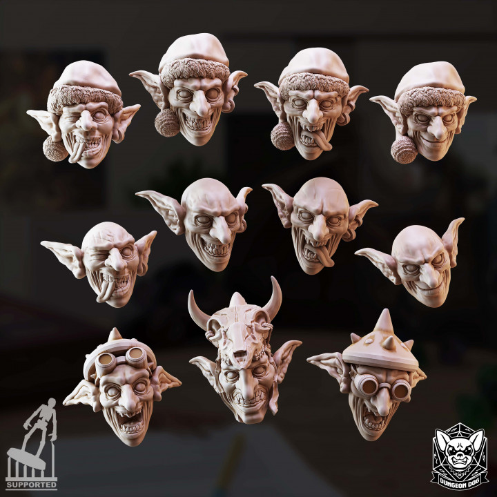 Goblin Heads (Pendant)